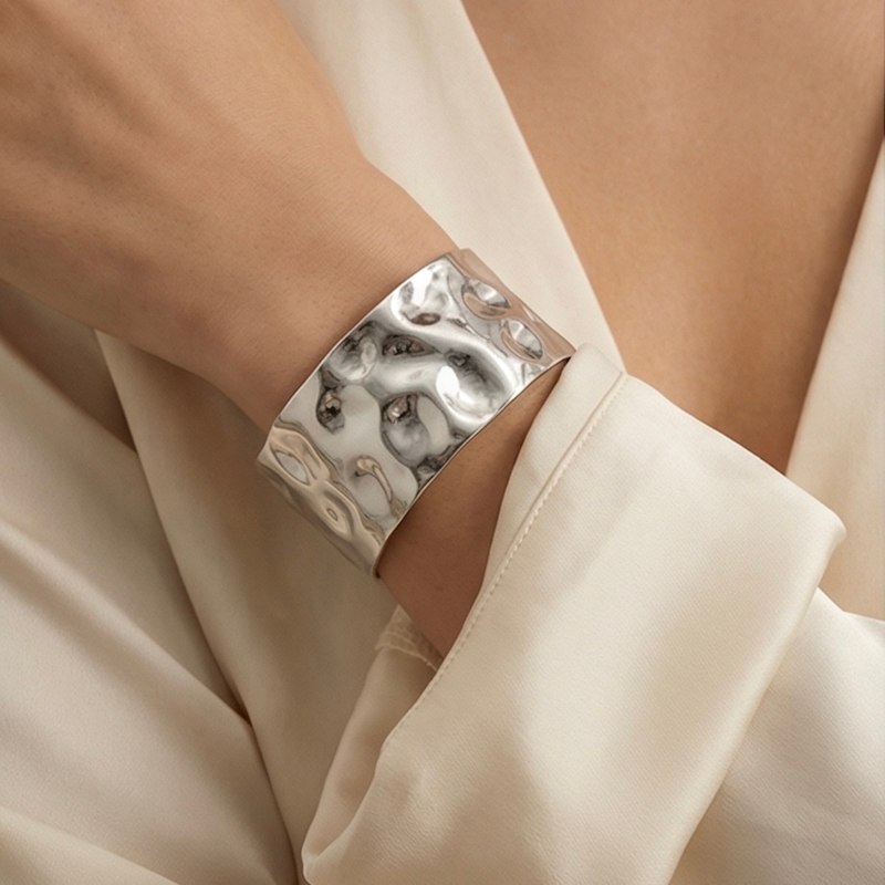 Thumbnail of Silver Statement Bangle Cuff image