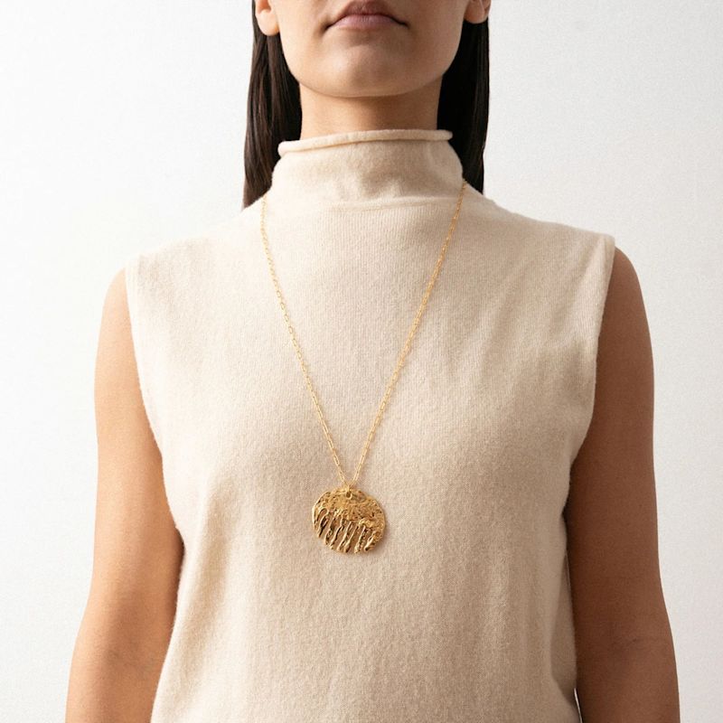 Thumbnail of Simon Radvan X Eva Remenyi Comb Necklace Gold image