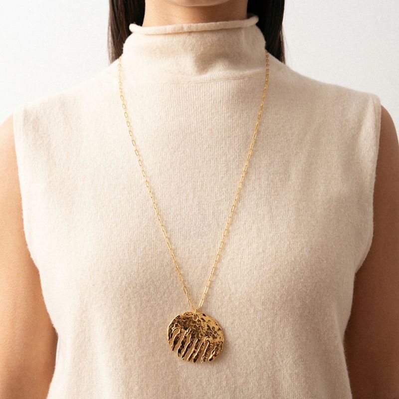 Thumbnail of Simon Radvan X Eva Remenyi Comb Necklace Gold image