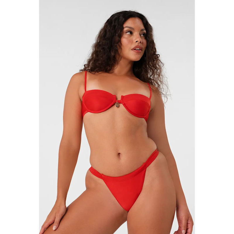 Thumbnail of Simone Underwire Top / Red Hot Gloss image