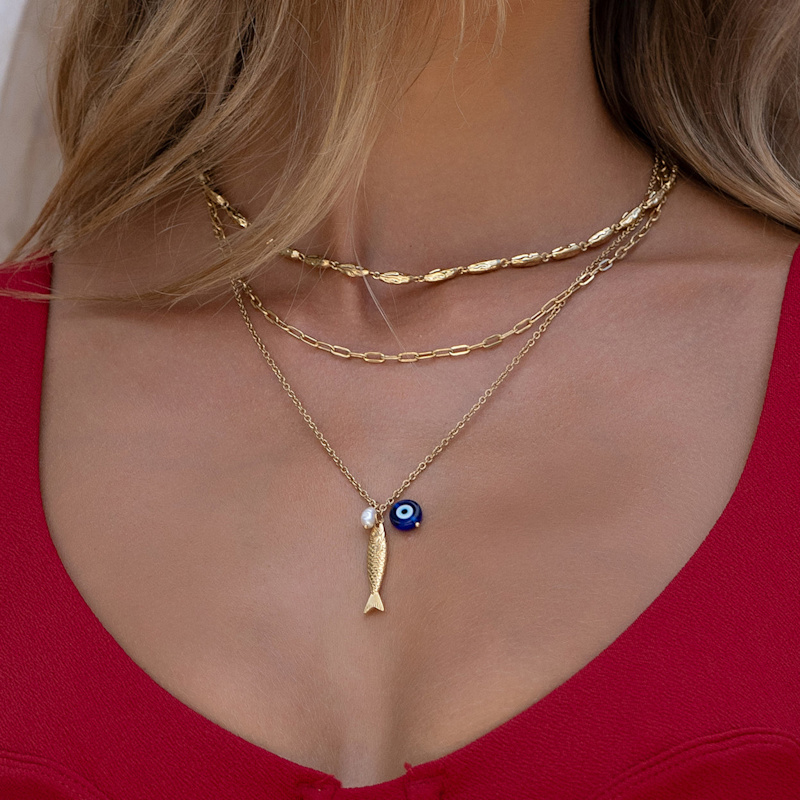 Thumbnail of Sirena Charm Necklace image