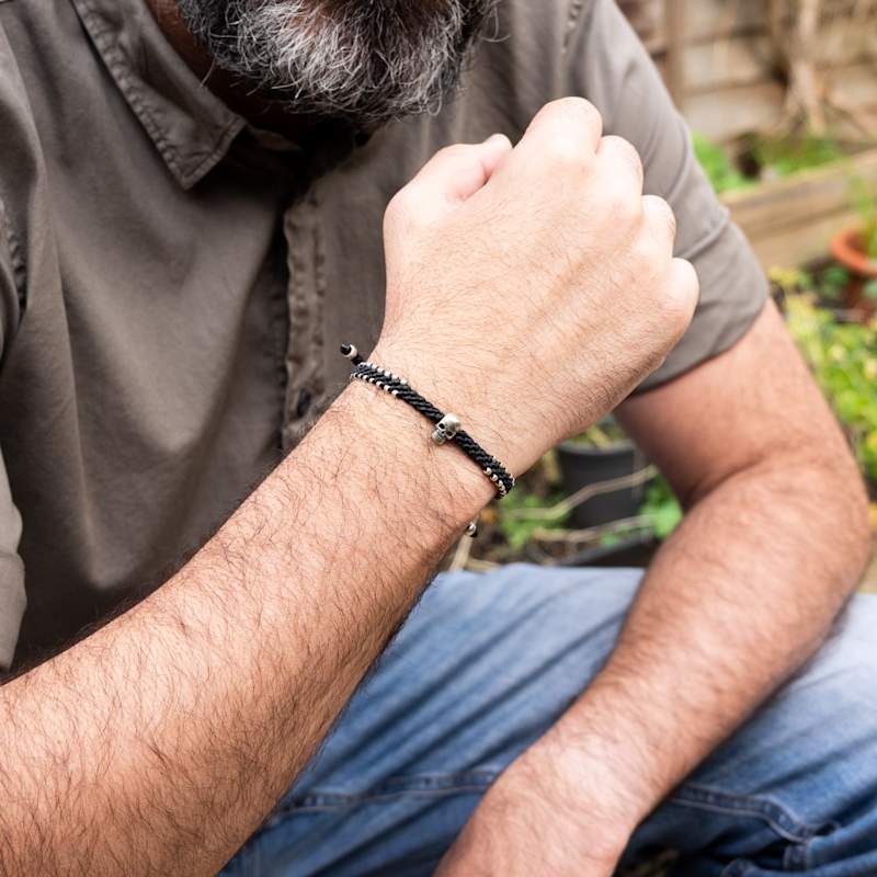 Thumbnail of Skull Urban Waterproof Bracelet For Men - Connection image