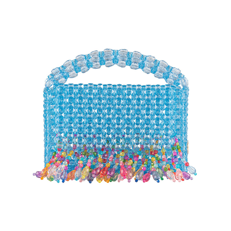 Thumbnail of Sky Blue Bead Bag image
