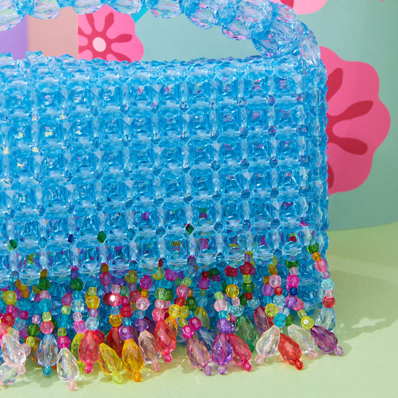 Thumbnail of Sky Blue Bead Bag image