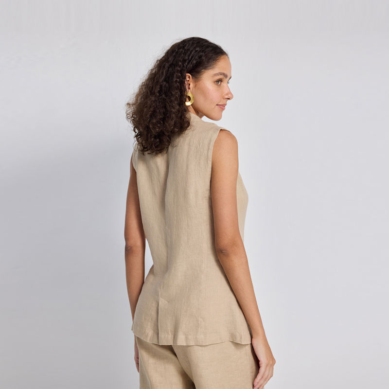 Thumbnail of Sleeveless Hemp Jacket image