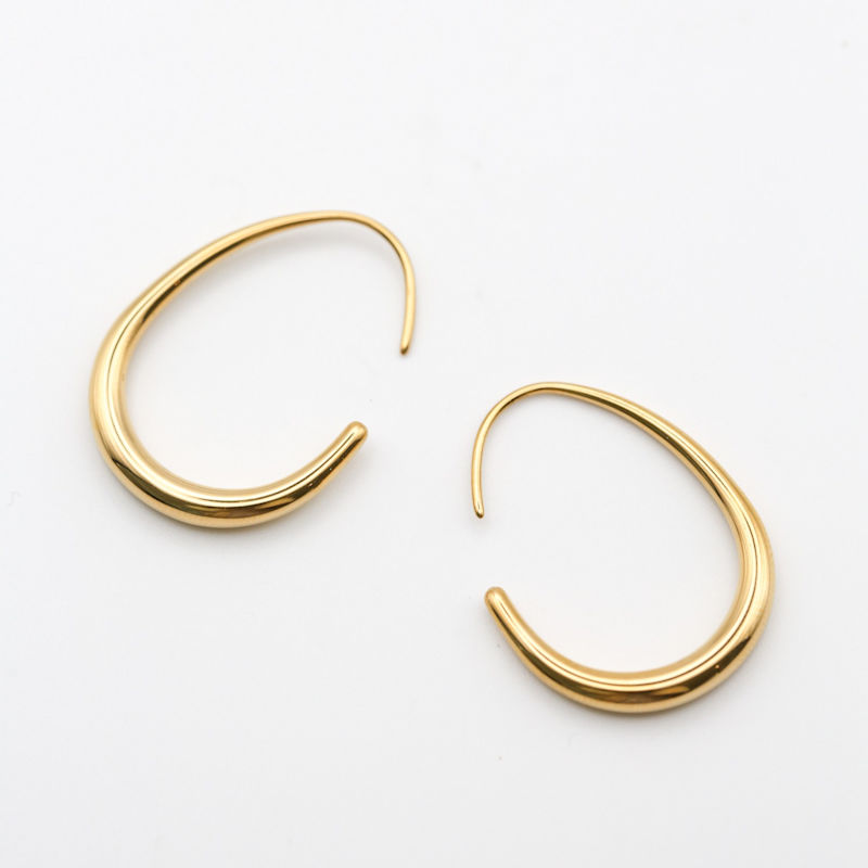 Thumbnail of Slim Hoops Earrings image