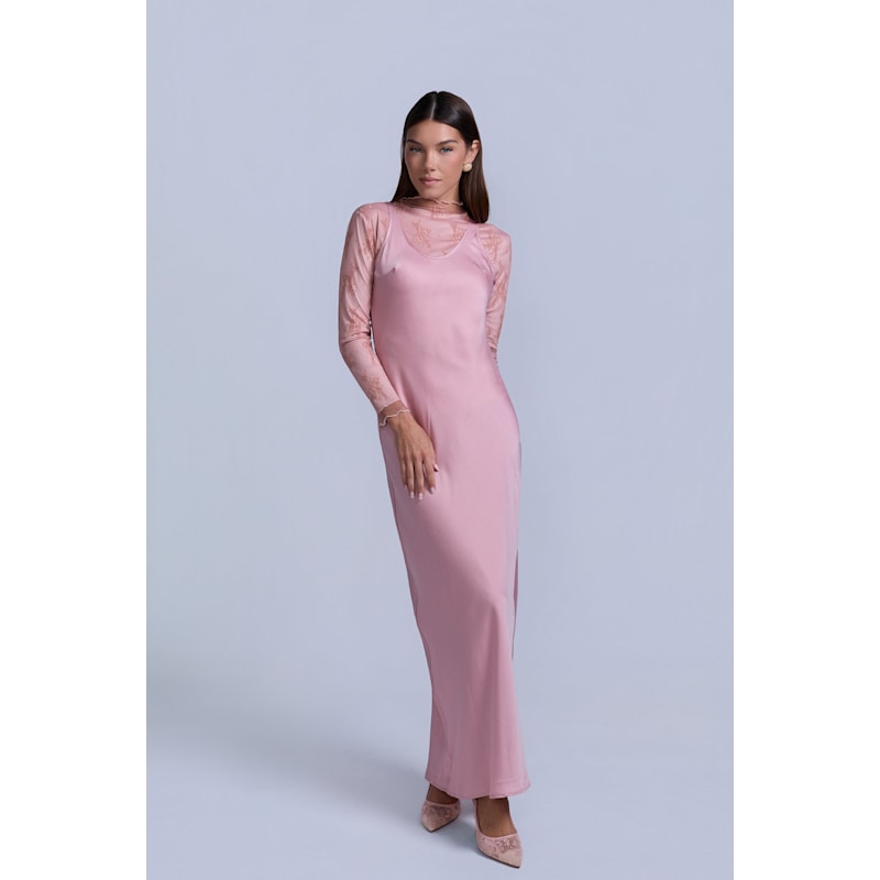 Thumbnail of Slip Jumper Dress -Pink image
