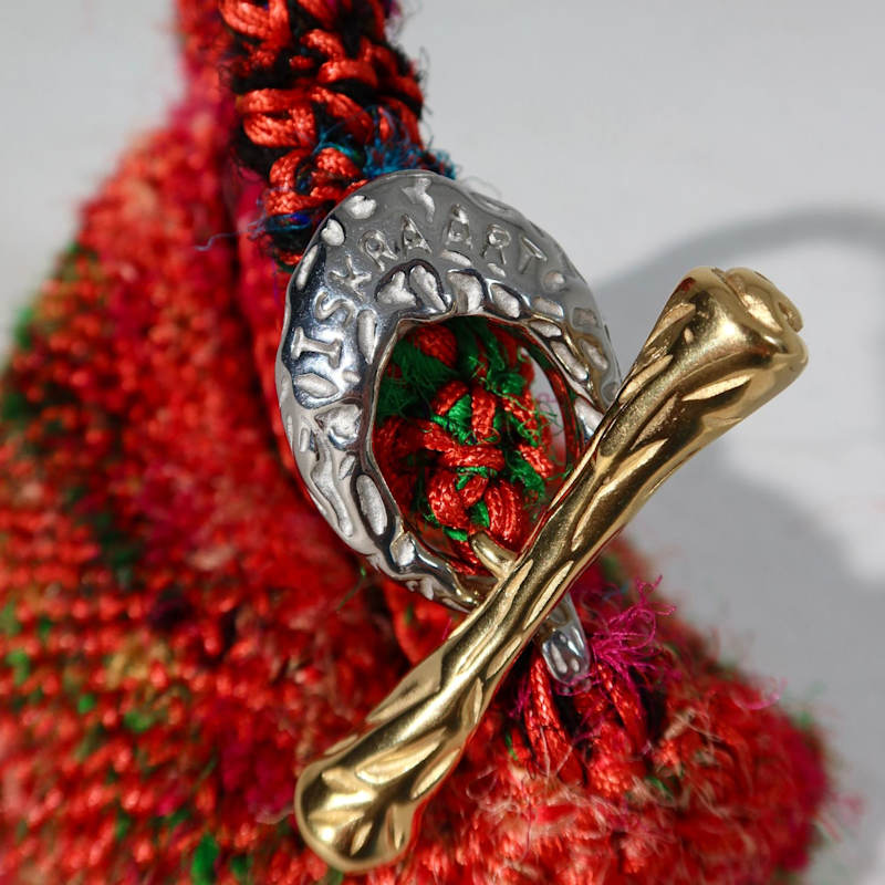 Thumbnail of Small Gigi Clasp Bag - Silk Red image