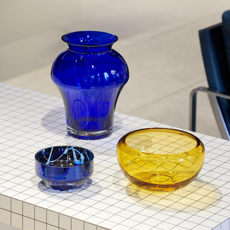 Thumbnail of Small Round Amber Bowl image