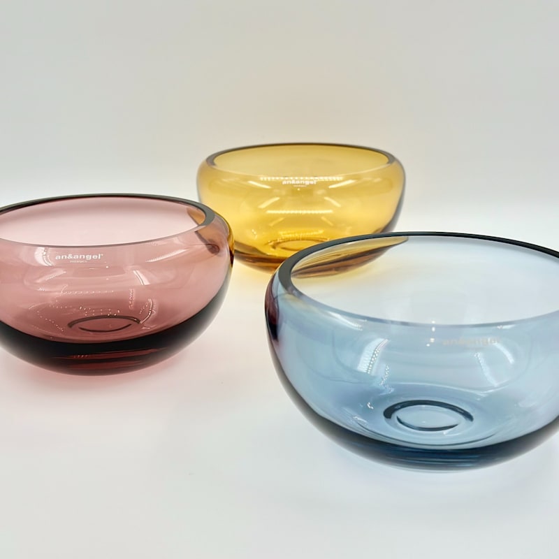 Thumbnail of Small Round Amber Bowl image
