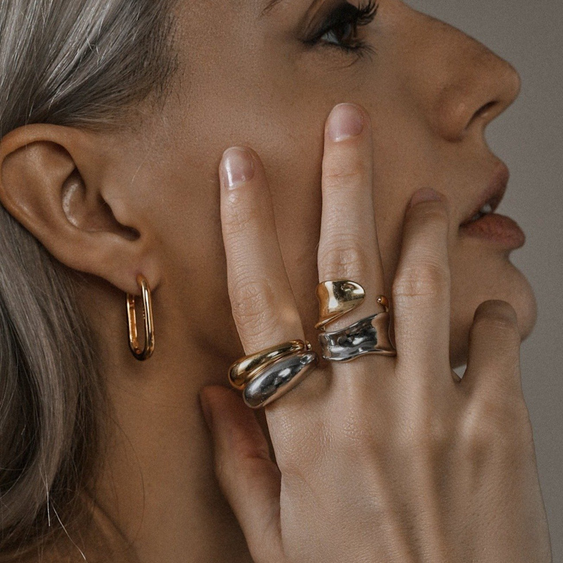 Thumbnail of Agave Ring - 18K Gold Vermeil image