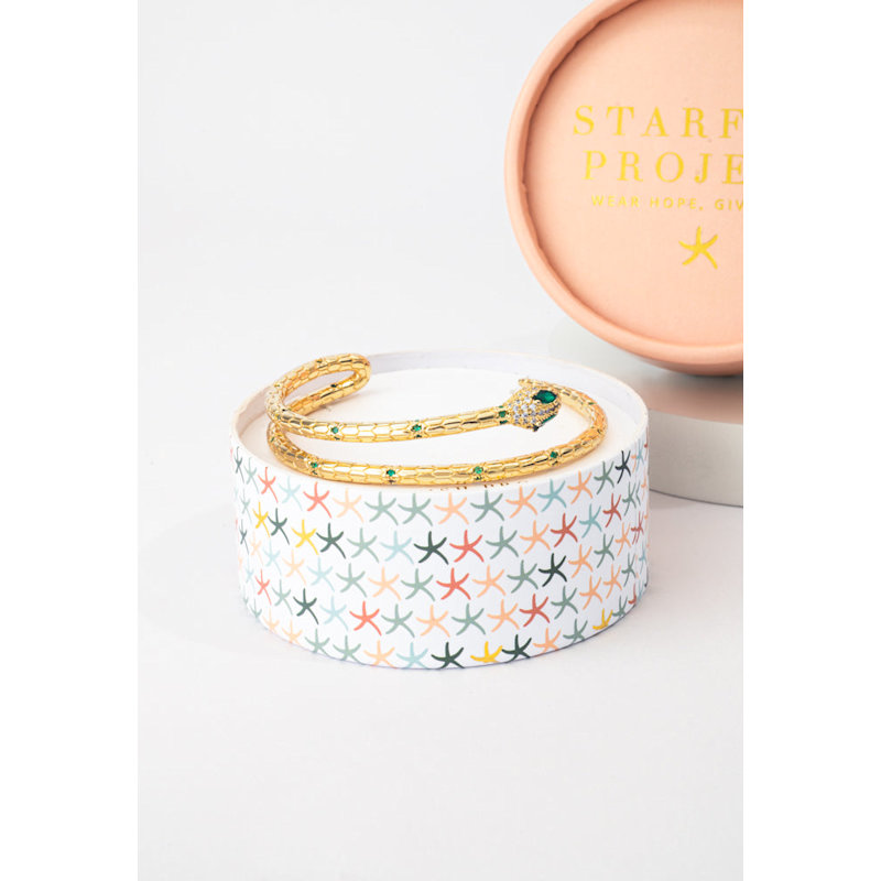 Thumbnail of Snake 'Little Dragon' Cuff Bracelet image