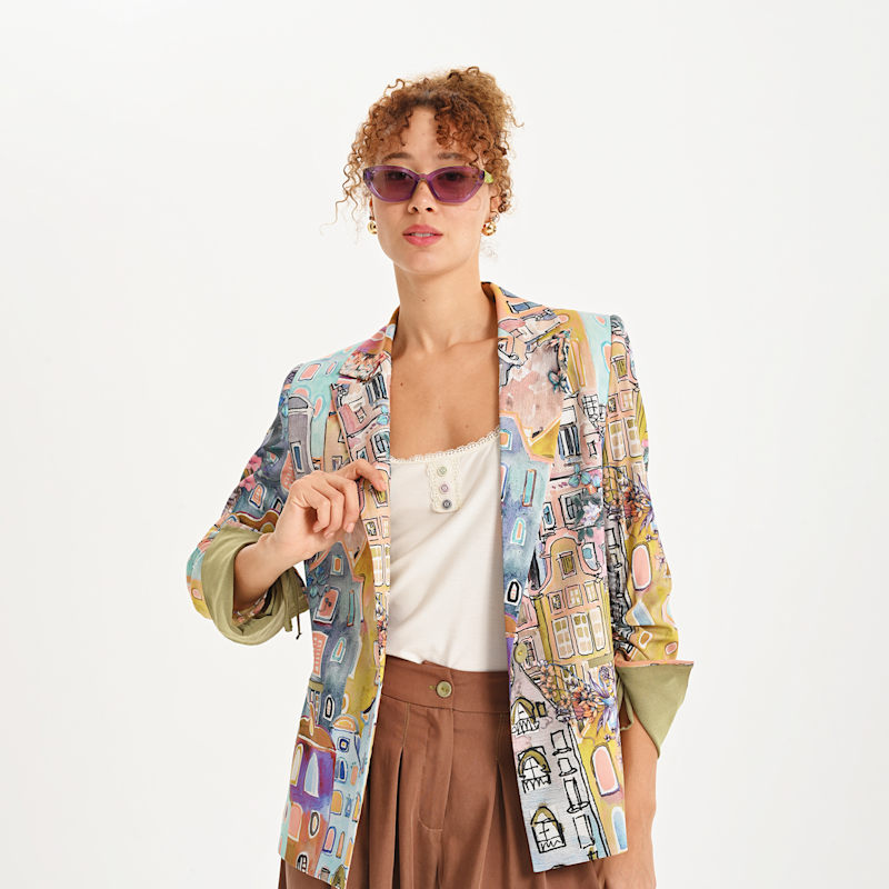 Thumbnail of Soft Drape Viscose Blend Top image