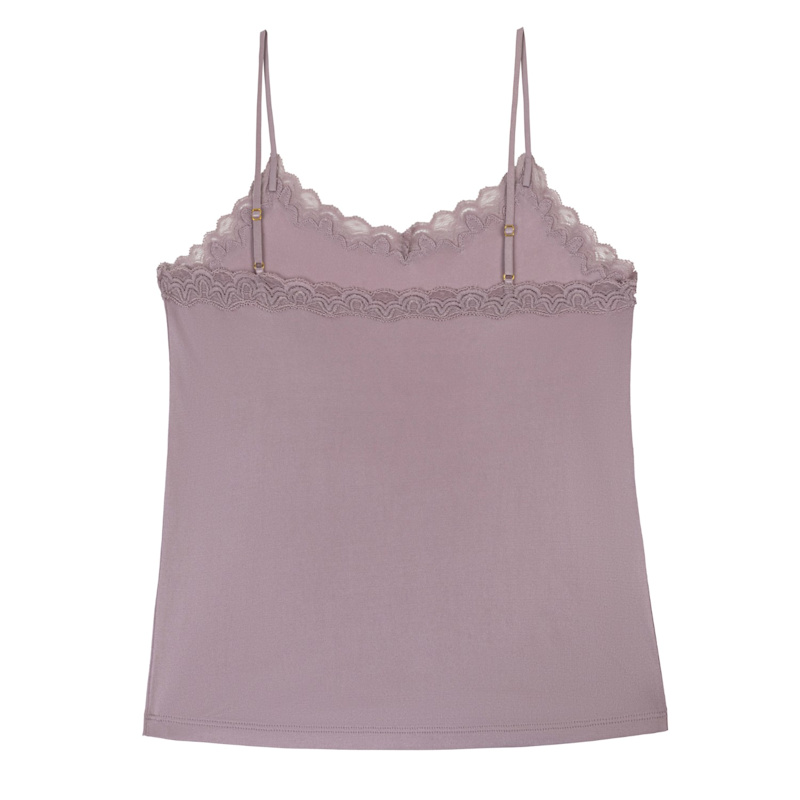 Thumbnail of Soft Silk Lace Camisole – Nirvana image