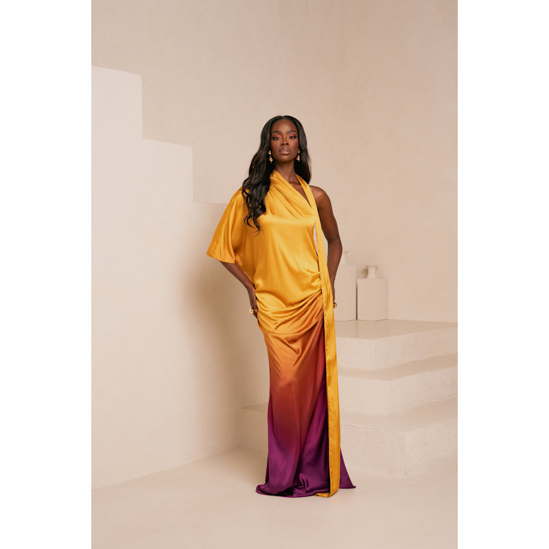 Thumbnail of Sol Drape Maxi Dress image