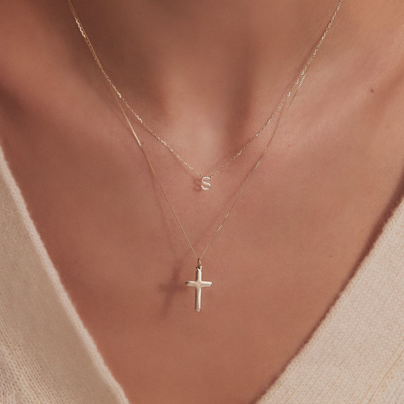 Fine Jewelry Walmart Cross Pendant Multi-Finish Crucifix Pendant