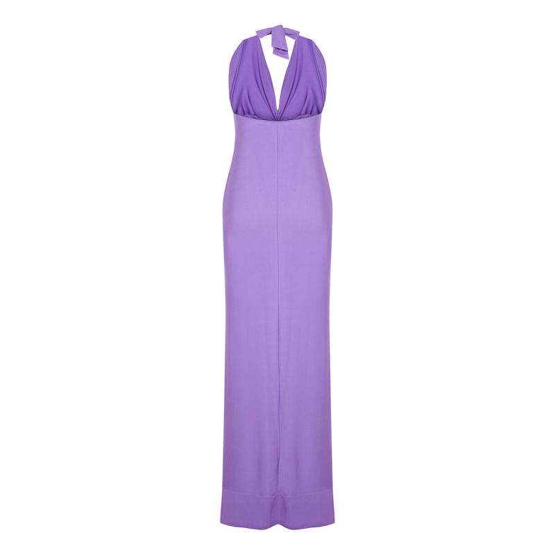 Thumbnail of Long Soline Dress – Vibrant Purple image