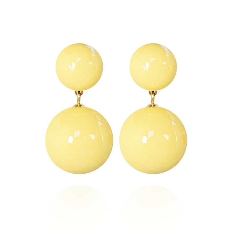 Thumbnail of Sonia Classic Earrings In Buttercup image