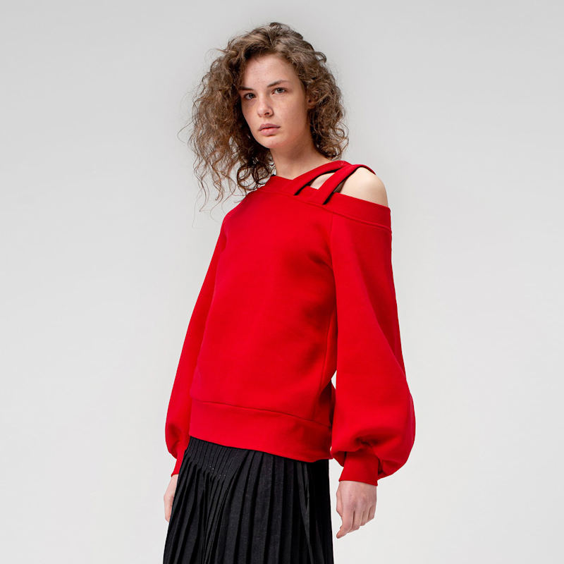 Thumbnail of Sonia Red Sweatshirt image
