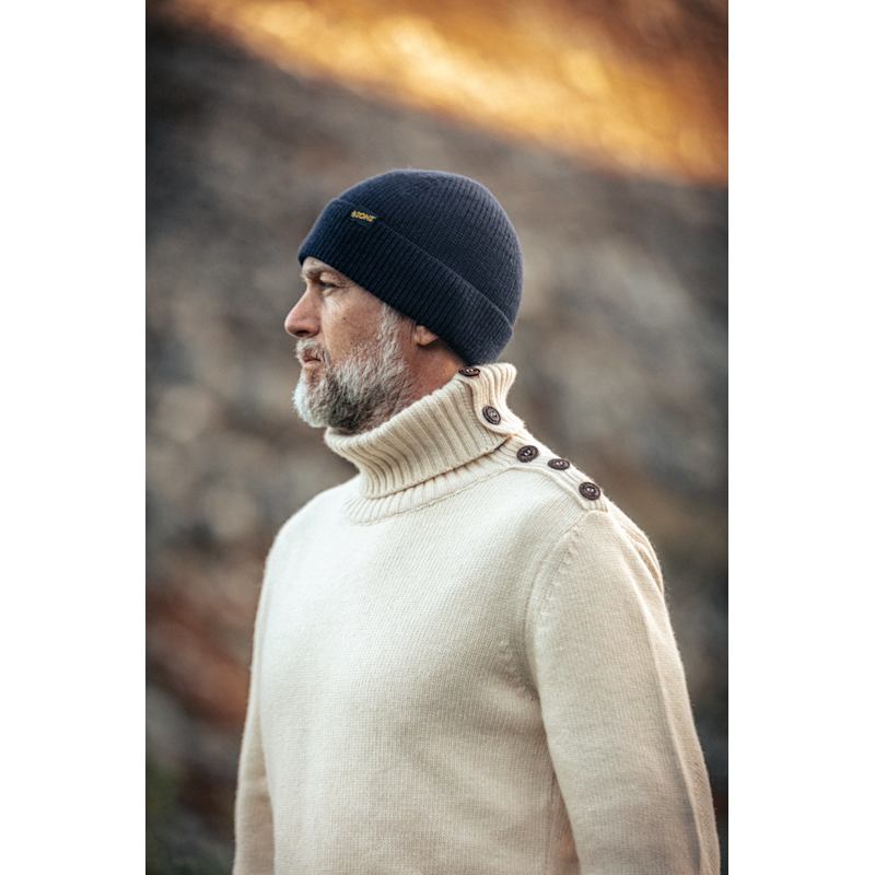 Thumbnail of Andsons Ahab Submariner Rollneck Jumper Ecru image