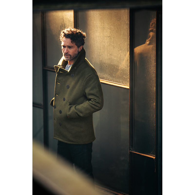 Thumbnail of Andsons Boardwalk Peacoat Army Green image