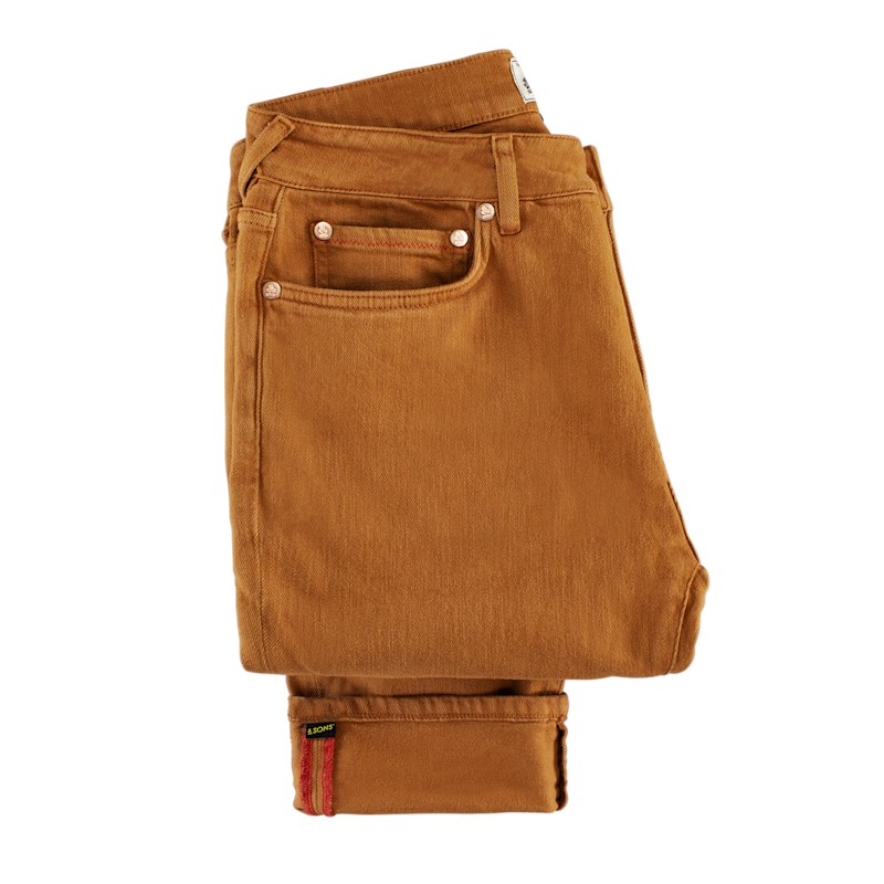 Thumbnail of Andsons Brandon Jeans Tan image