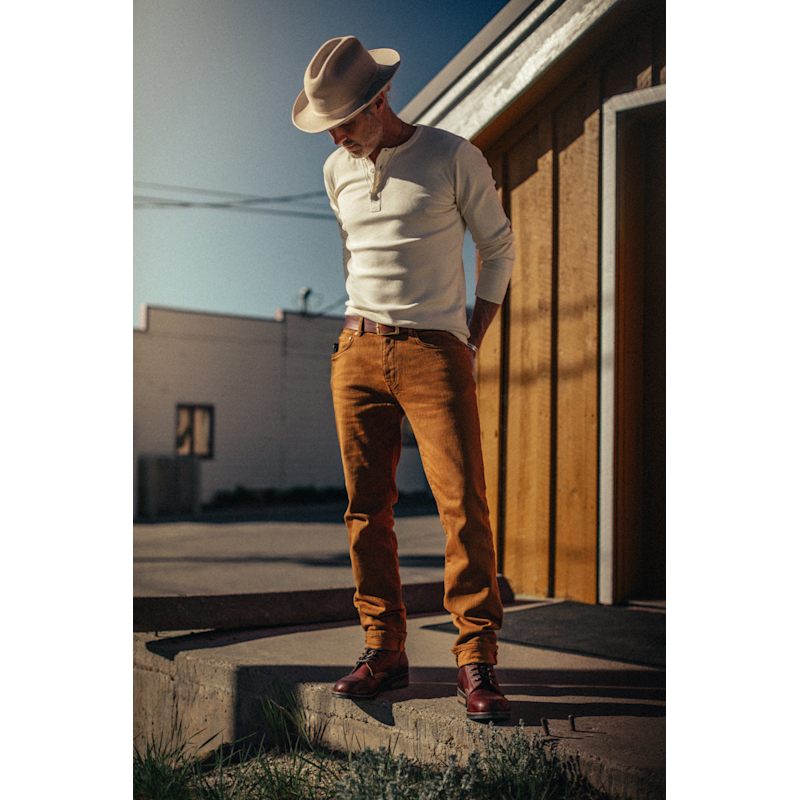 Thumbnail of Andsons Brandon Jeans Tan image