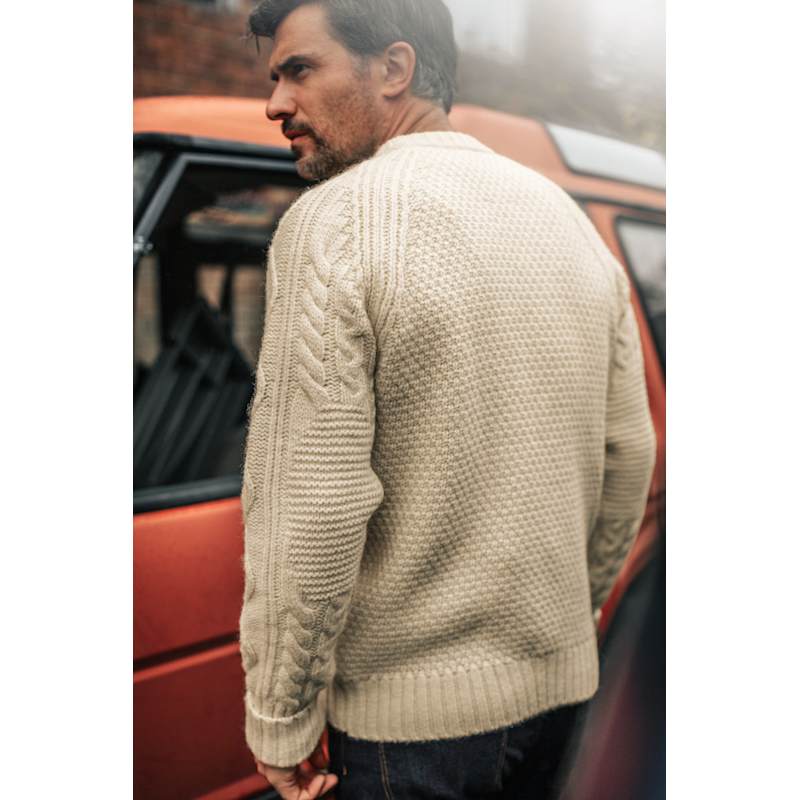 Thumbnail of Clyde Knit Jumper Ecru image