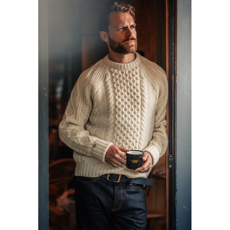 Thumbnail of Clyde Knit Jumper Ecru image