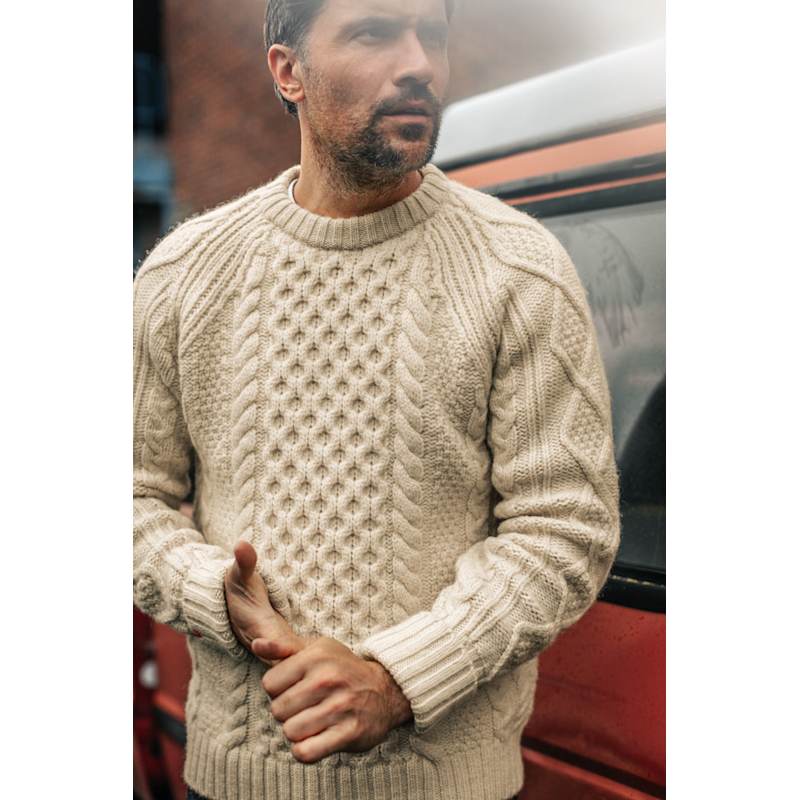 Thumbnail of Clyde Knit Jumper Ecru image