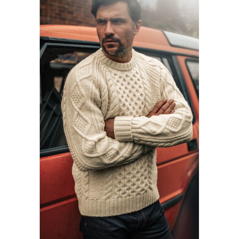 Thumbnail of Clyde Knit Jumper Ecru image