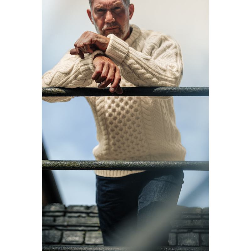 Thumbnail of Clyde Knit Jumper Ecru image