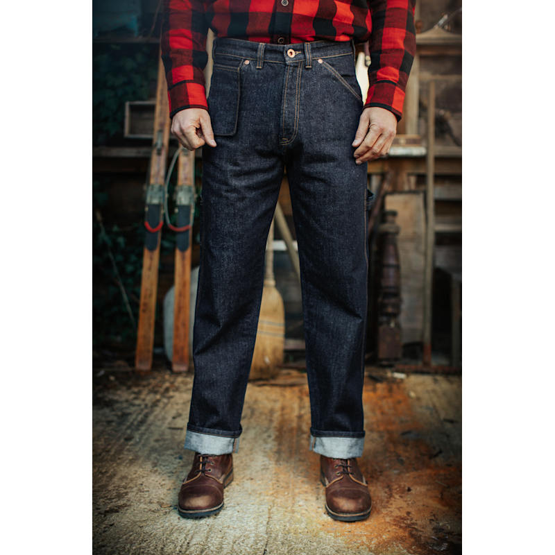 Thumbnail of Master Carpenter Indigo Denim Jean image