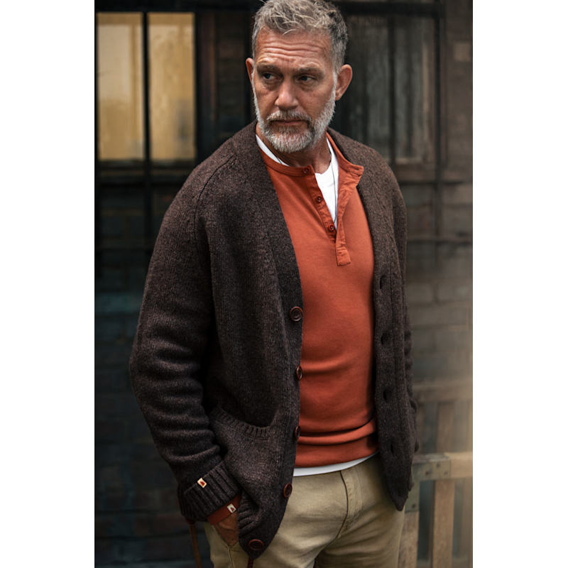 Thumbnail of Palmer Cardigan Brown image