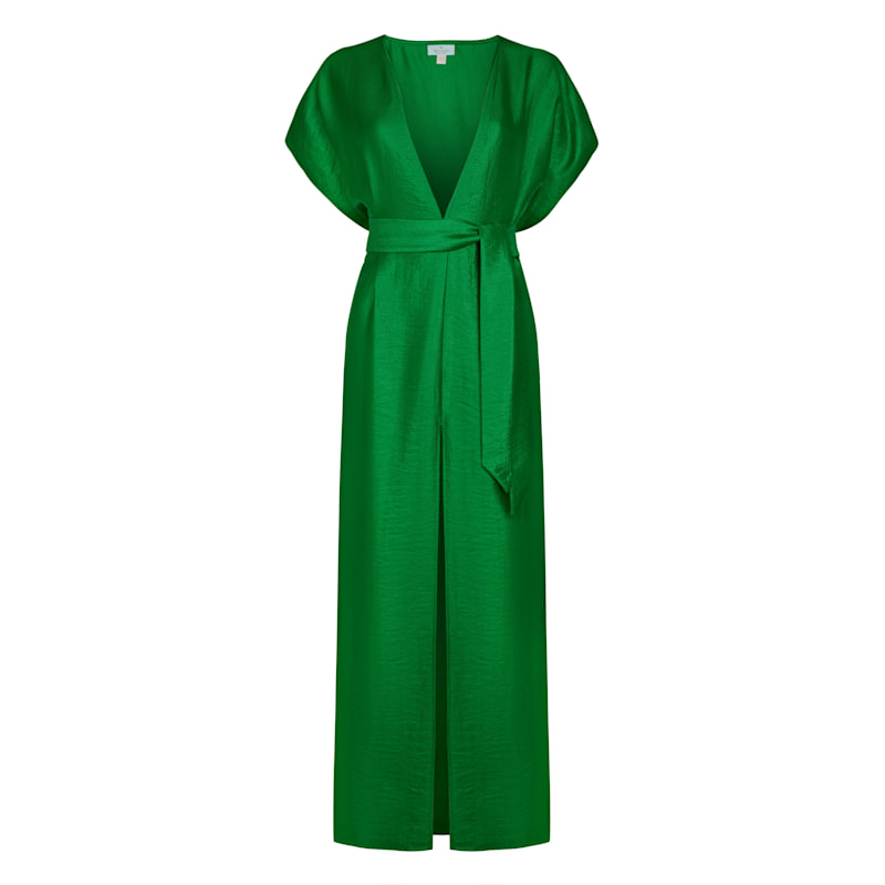 sachin and babi light blue dress Sophia Luxe Emerald Green Dress | Leyla Maya