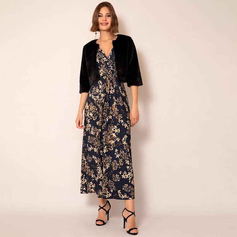 Thumbnail of Sophia Maxi Dress Golden Blossom image