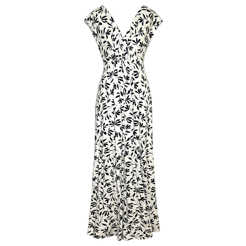 Thumbnail of Sophia Maxi Dress In Monochrome Print image