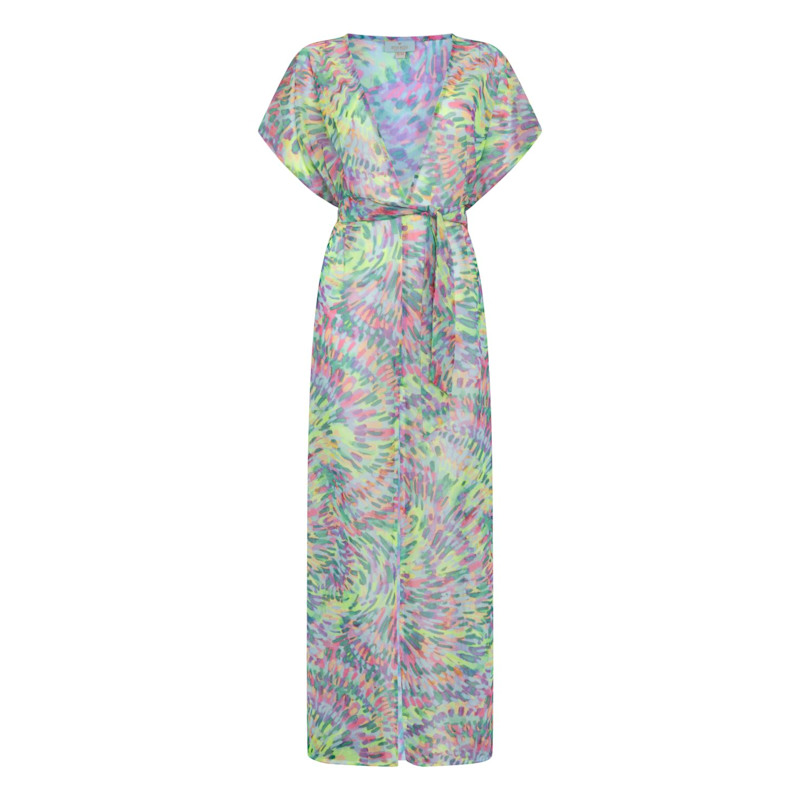 long flowing beach dresses Chic Women's Lace Trim Cami Maxi Dress