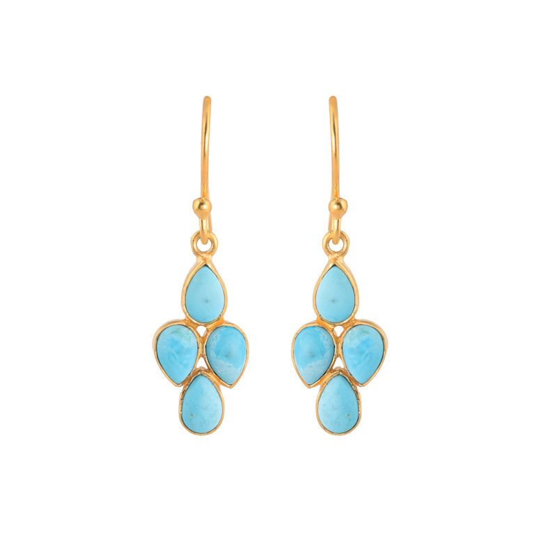 Thumbnail of Soul Star Earrings - Turquoise image
