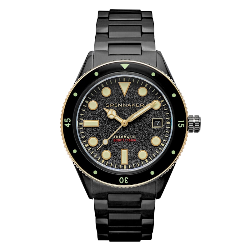 Spinnaker Cahill Men's Japanese Automatic Onyx Watch | Spinnaker