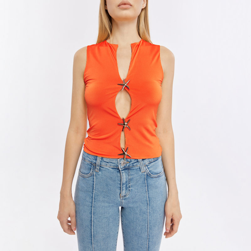 Thumbnail of St. Tropez Top-Orange image