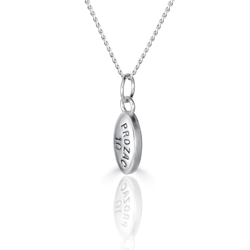 Thumbnail of Stable - Prozac Necklace In Sterling Silver image