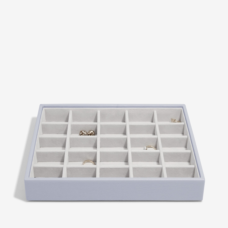 Thumbnail of Stackers Classic Lavender Jewellery Box Set Of Three image