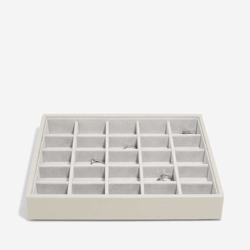 Thumbnail of Stackers Classic Oatmeal Jewellery Box Set Of Three image