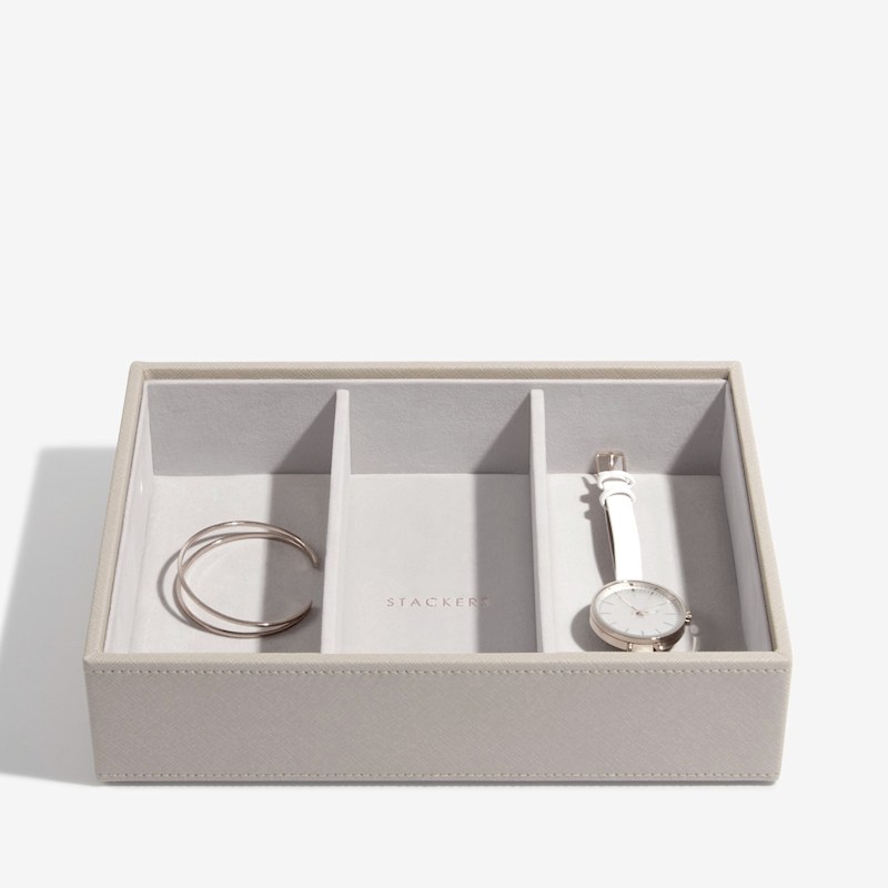 Thumbnail of Stackers Classic Taupe Jewellery Box Set Of Three image
