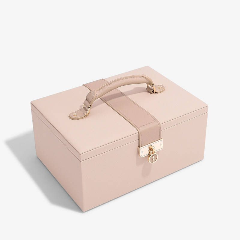 Thumbnail of Stackers Luxury Blush Pink Jewellery Box image