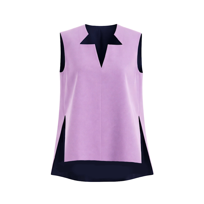 Thumbnail of Star Shirt - Reversible Navy Lilac image