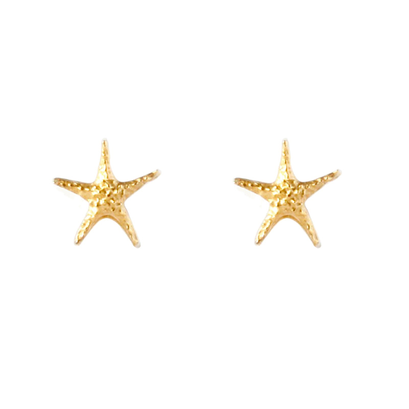Thumbnail of Starfish Earrings - Gold image