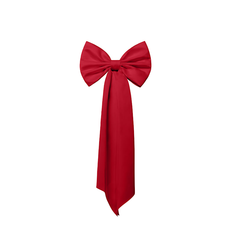 Thumbnail of Statement Bow Belt - Fierce Red image