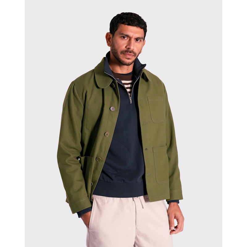 Station Jacket - Green | Far Afield | Wolf & Badger